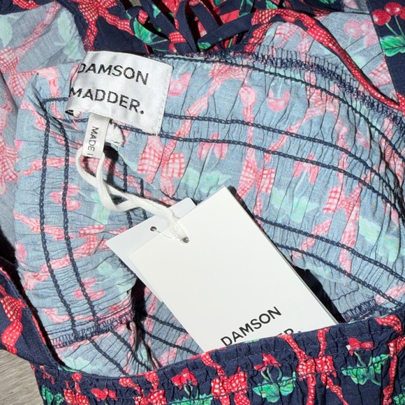 Damson Madder Allegra Puff Sleeve Blouse organic cotton - Picture 15 of 16